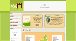 Desktop Screenshot of borghisostenibili.it